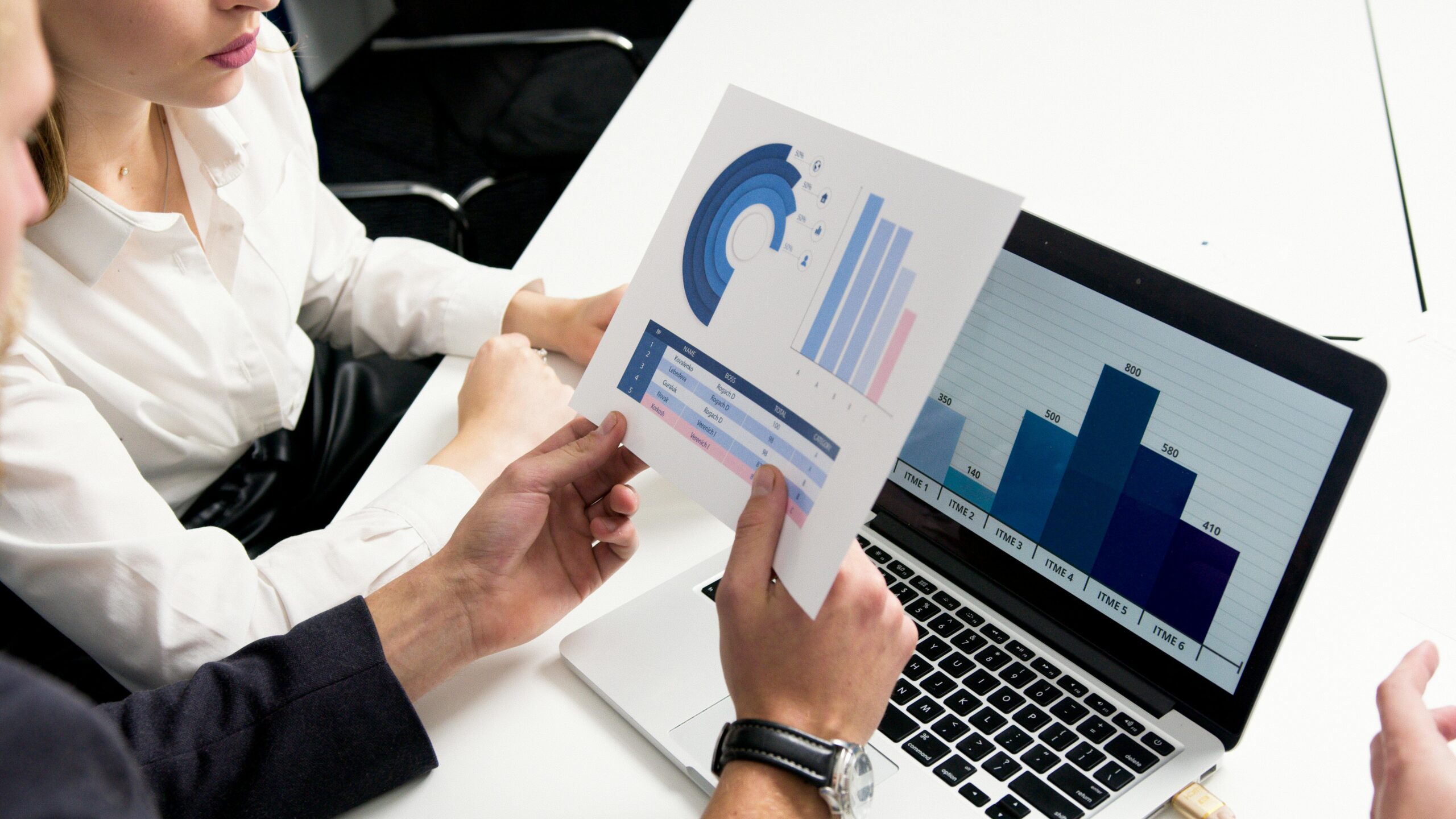 young professional undergoing a marketing trainee program